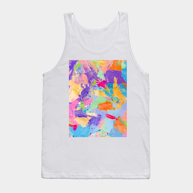 Beautiful Mess Tank Top by AS.PAINTINGS